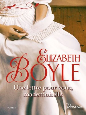 cover image of Une lettre pour vous, mademoiselle